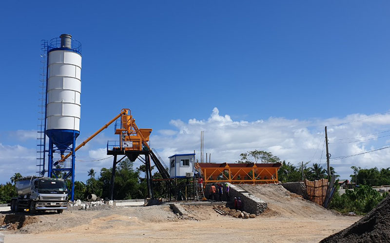 concrete mixing and batching plant price